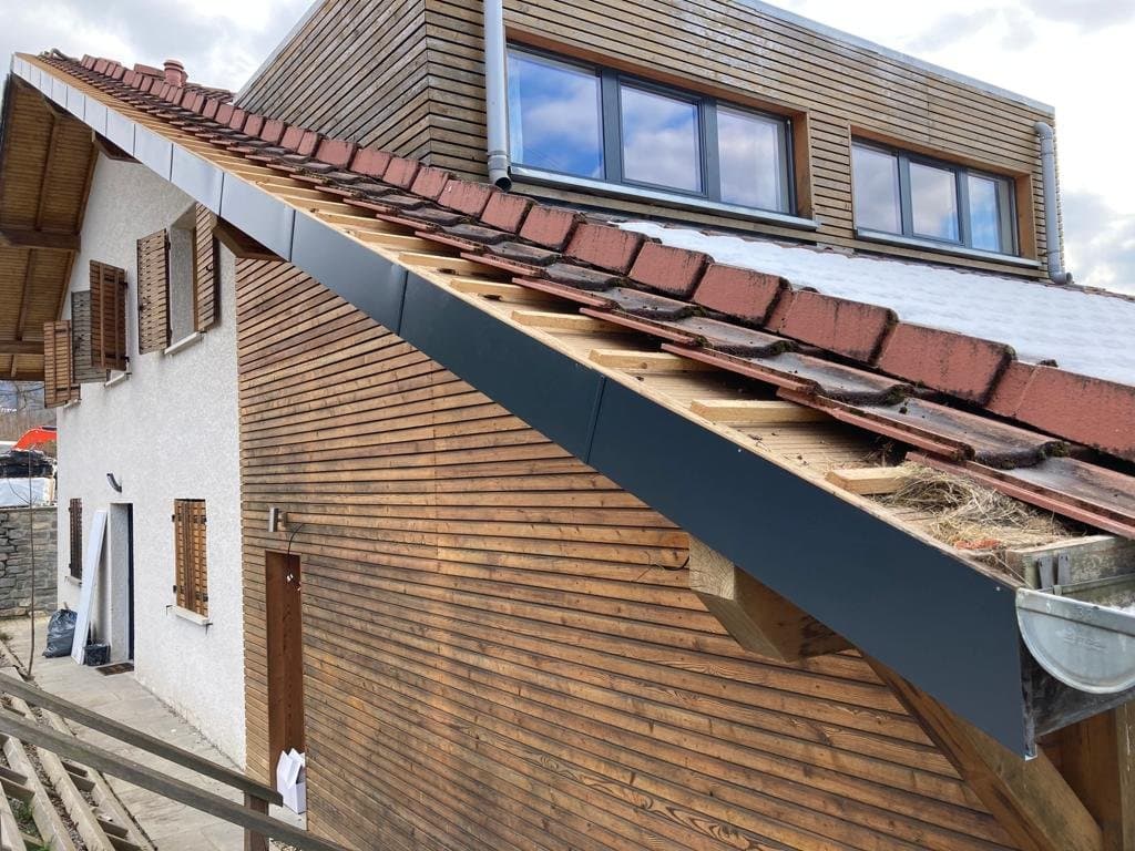Réalisation toiture Haute-Savoie